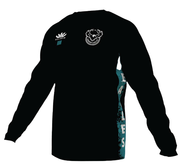 London Eagles Long Sleeve Training Shirt, Mens