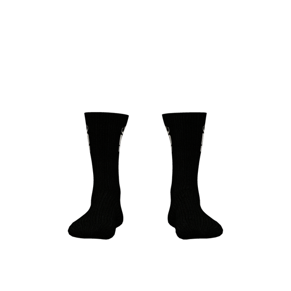 Mo Rugby FC Black Crew Socks