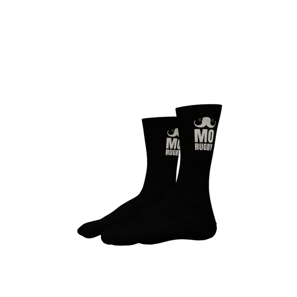 Mo Rugby FC Black Crew Socks