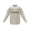 Honley CC Juniors Cream Playing Shirt L/S, Kids