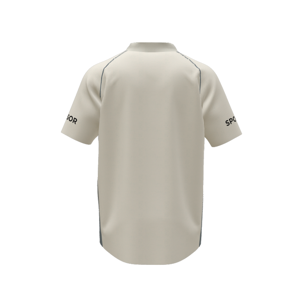 Honley CC Juniors Cream Playing Shirt S/S, Kids