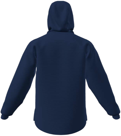 Netherton JFC XMAS Blue Casual Hoody, Adults