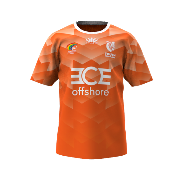 Nederland Touch - S/S Playing Shirt (HOME - ORANGE), Mens