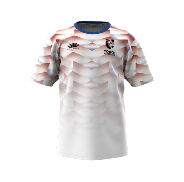 Nederland Touch - S/S Playing Shirt (THIRD - WHITE), Womens