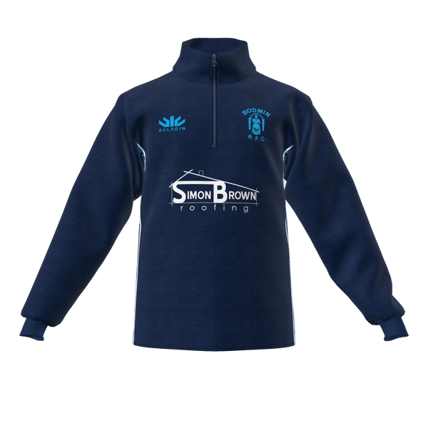 Bodmin RFC - 1/4 Zip Pullover, Adults