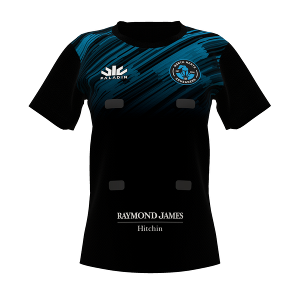 North Herts Netball Training Tee, With Patches