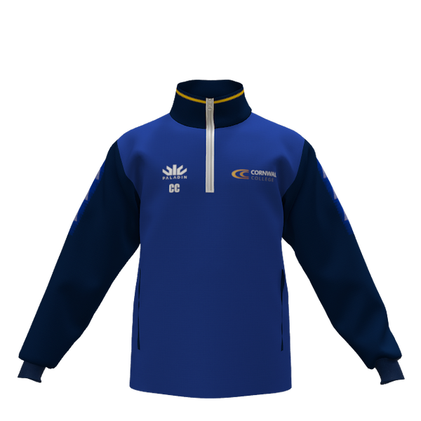 Cornwall College Sports Students 1/4 Zip Pullover, Adults