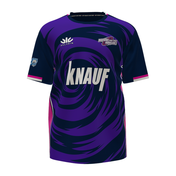 Midlands Hurricanes Training T-Shirt, Mens