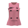 North Herts Netball Pink Singlet, With Patches