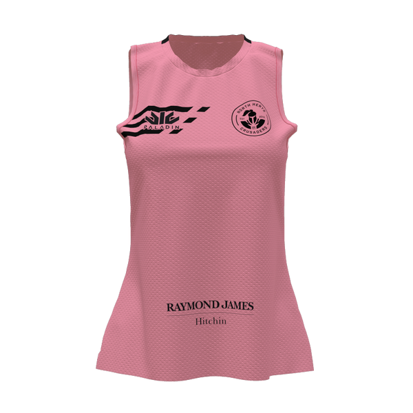 North Herts Netball Pink Singlet, Without Patches
