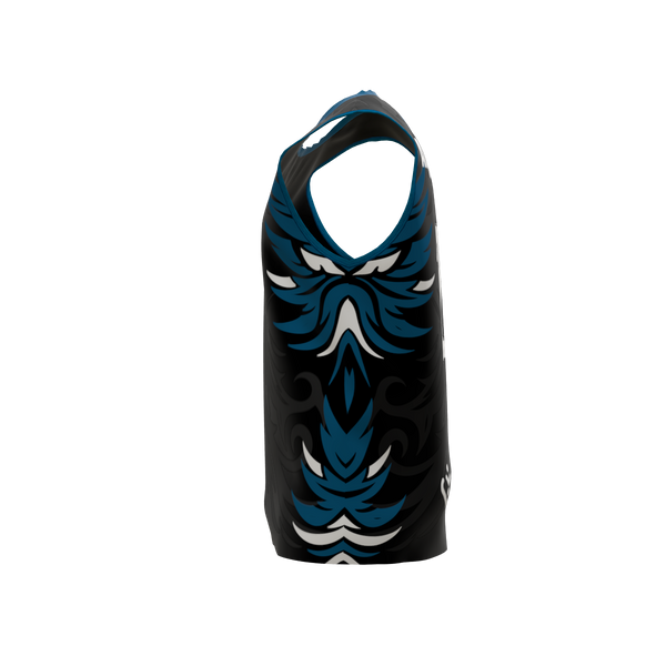 London Eagles Black Singlet, Womens