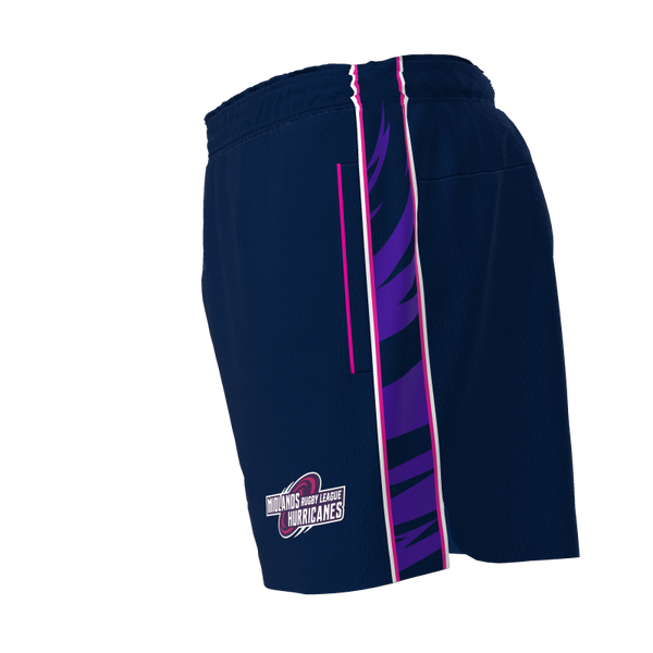 Midlands Hurricanes Gym Shorts, Mens