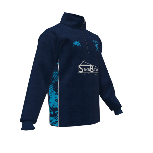 Bodmin RFC - 1/4 Zip Pullover, Adults
