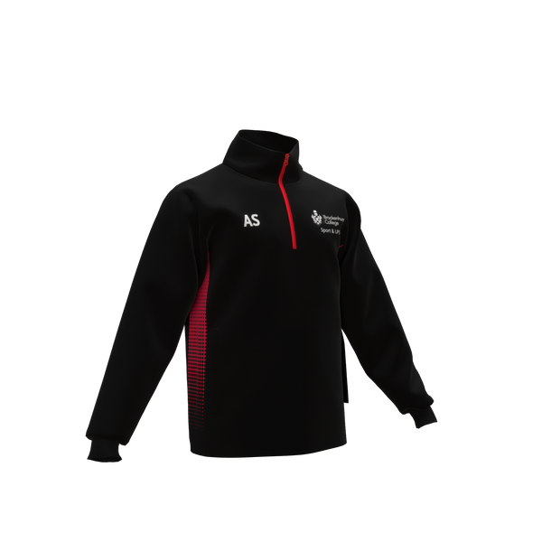 Brockenhurst College 1/4 Zip Pullover, Mens
