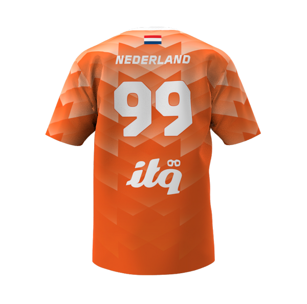 Nederland Touch - S/S Playing Shirt (HOME - ORANGE), Mens