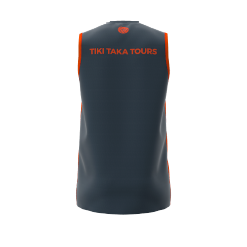 Tiki Taka Tours, Charcoal Singlet