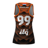 Nederland Touch - Playing Singlet (AWAY - BLACK), Womens