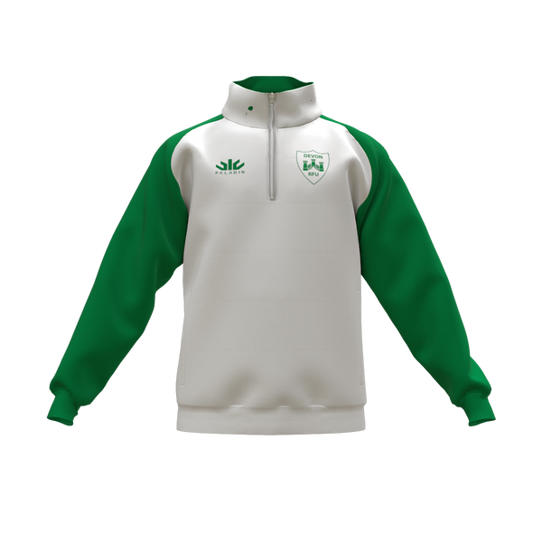 Devon RFU 1/4 Zip Pullover, Adults