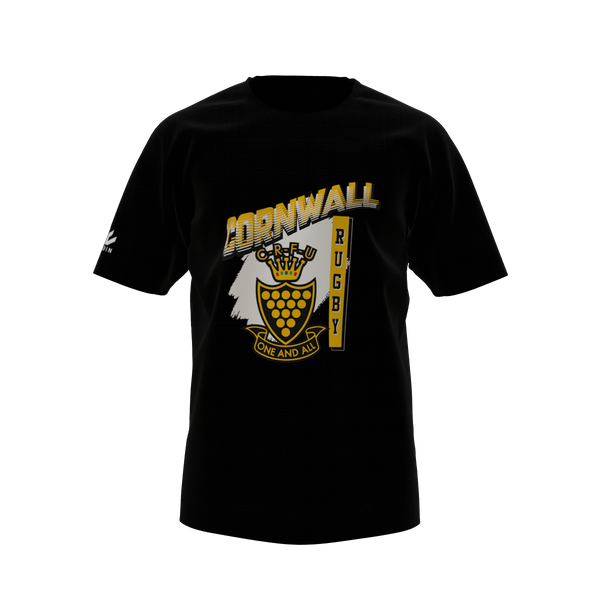 Cornwall RFU Graphic T-Shirt, Kids
