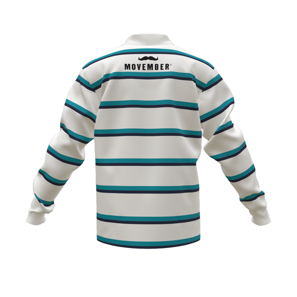Mo Rugby FC Retro Jersey White, Adults
