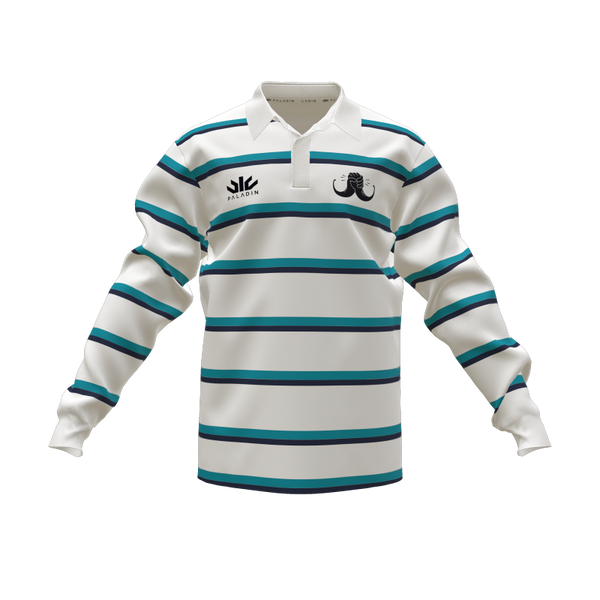 Mo Rugby FC Retro Jersey White, Adults
