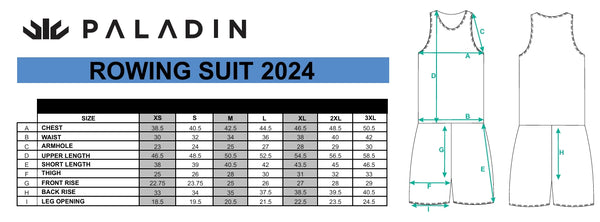 HSFC Rowing Suit, Mens