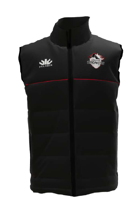 London Broncos Gilet, Unisex Adults - LIMITED EDITION