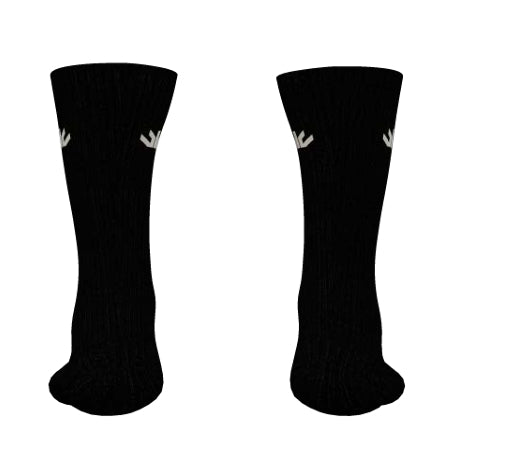 Paladin Black Crew Socks