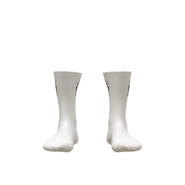 Mo Rugby FC White Crew Socks